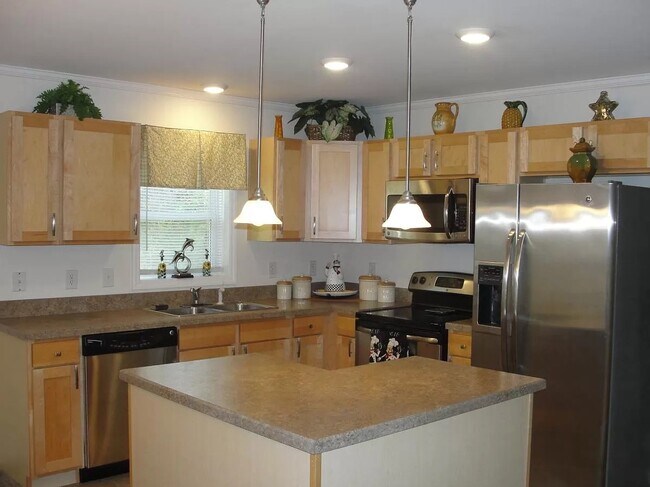 Cocina con isla central - 108 Bobbys Branch Rd