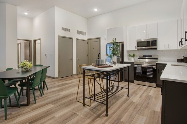 From wood plank floors to 9’ ceilings, our interiors are refreshing, relaxing, and ready to welcome you home. - Modera Berkeley Heights