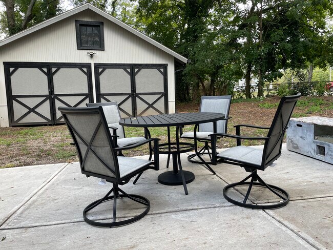 Back patio - 143 N Elm St