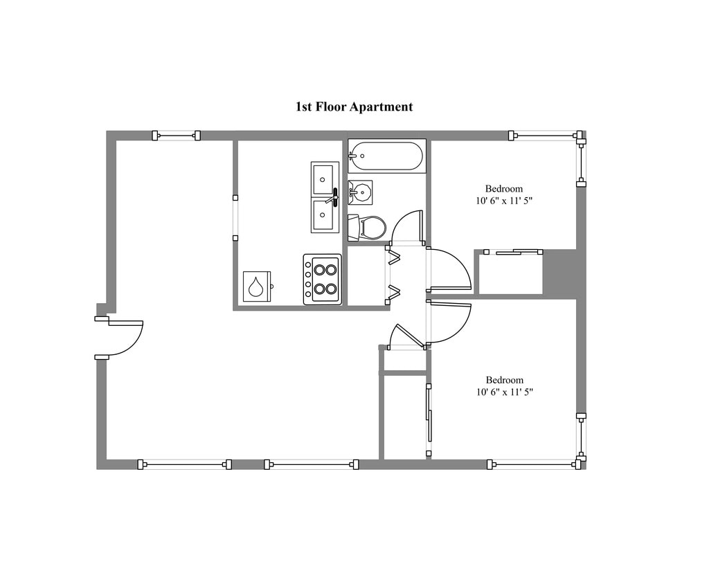 First Floor Apartment - Gramm Village Apartments