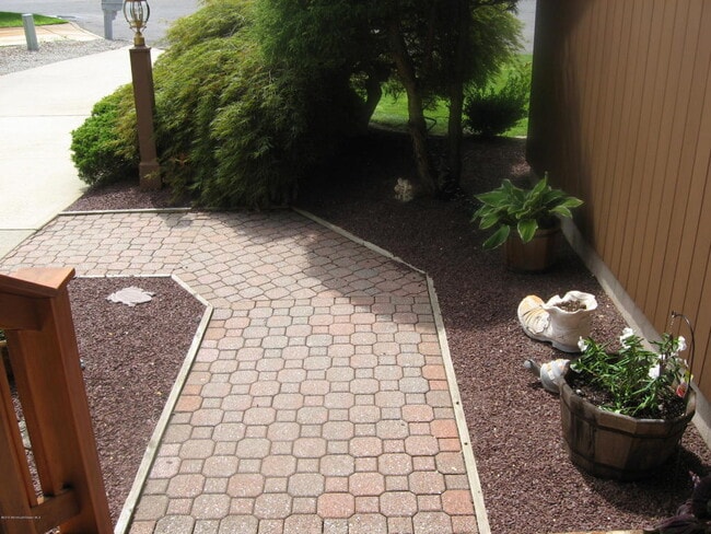 walkway from driveway - 2403 Shore Haven Ct