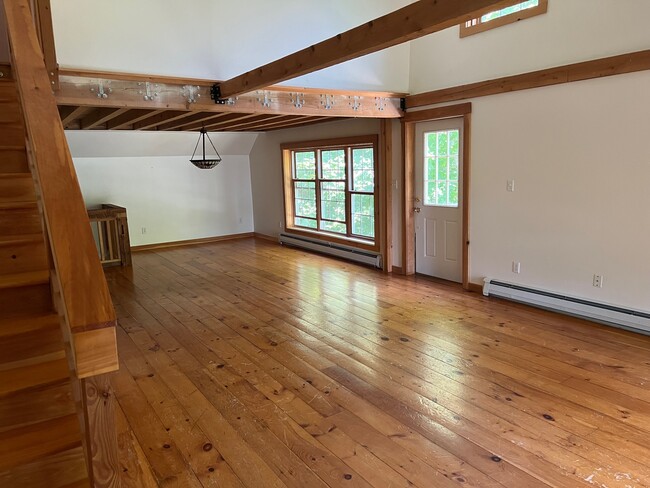 Living room looking into the Dining room room - 18 Maple Ave