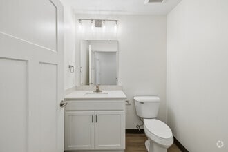 2BR, 2.5BA - 1,500SF - Living Room Bathroom - Manor Heights Townhomes