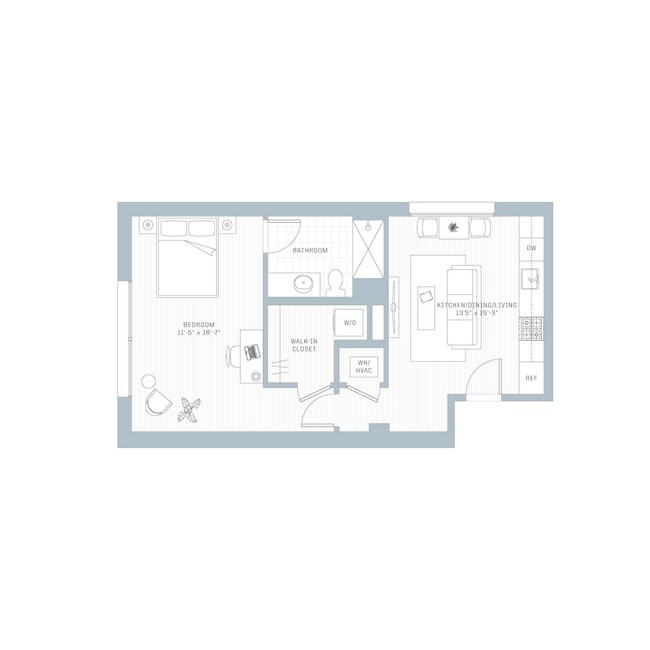 Foto del interior - Lofts At Abrams Fixtures