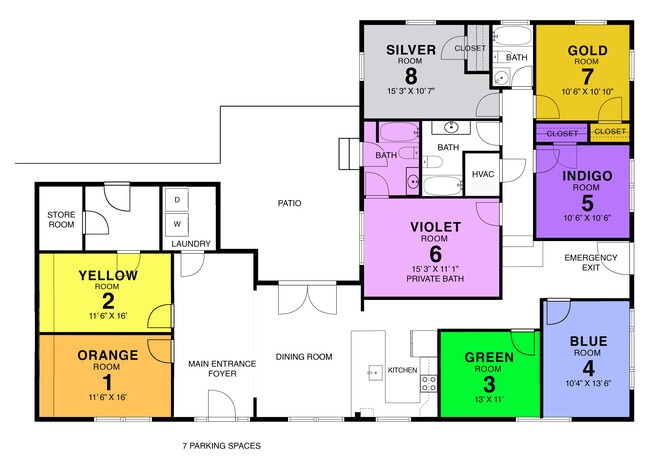 Select availible room - 431 Arlington Rd N