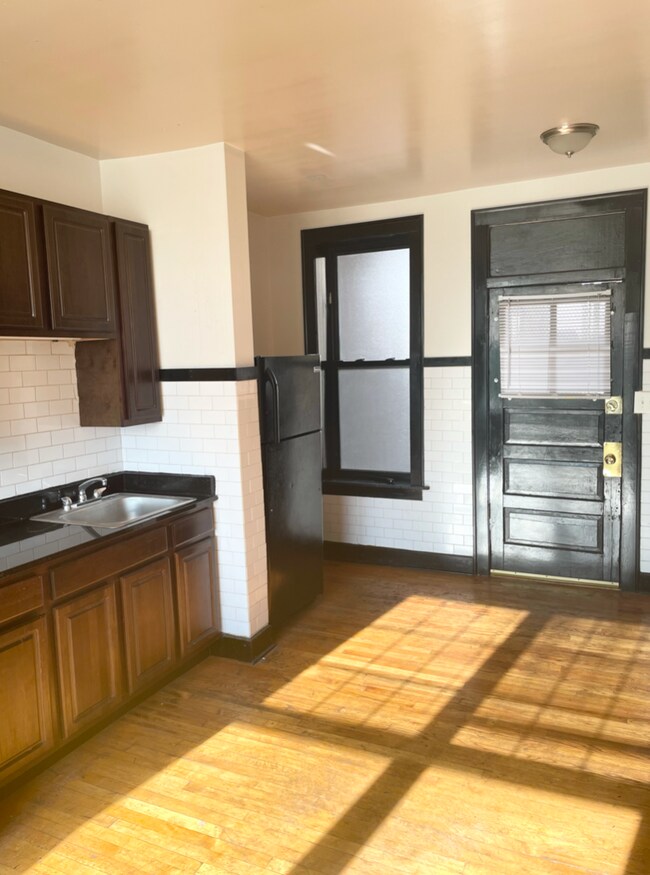 Kitchen and back door - 1256 W Devon Ave