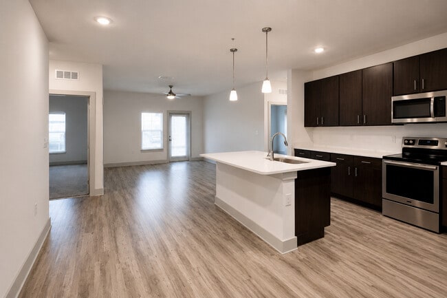 Kitchen/Living Room - Azalea Bay Apartments