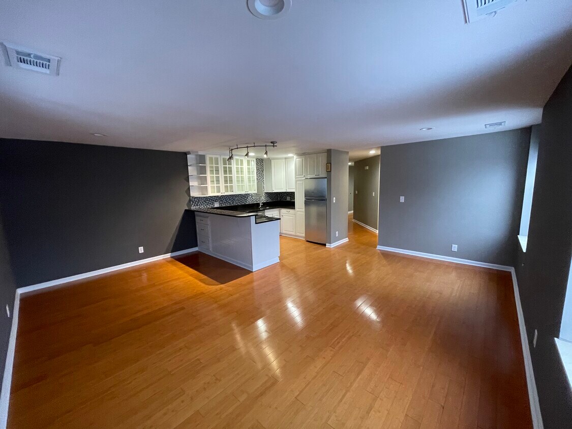 Living area and Kitchen - 323 E 2nd St