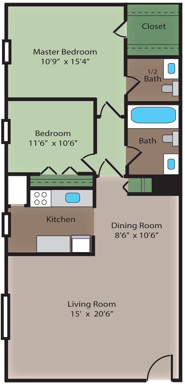 Ridgewood Club Apartments Apartments Virginia Beach, VA