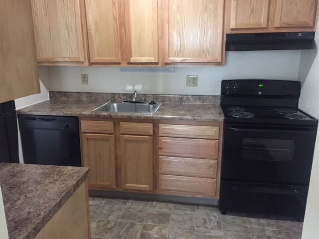 2 Bedroom Kitchen - Hidden Valley Apartments