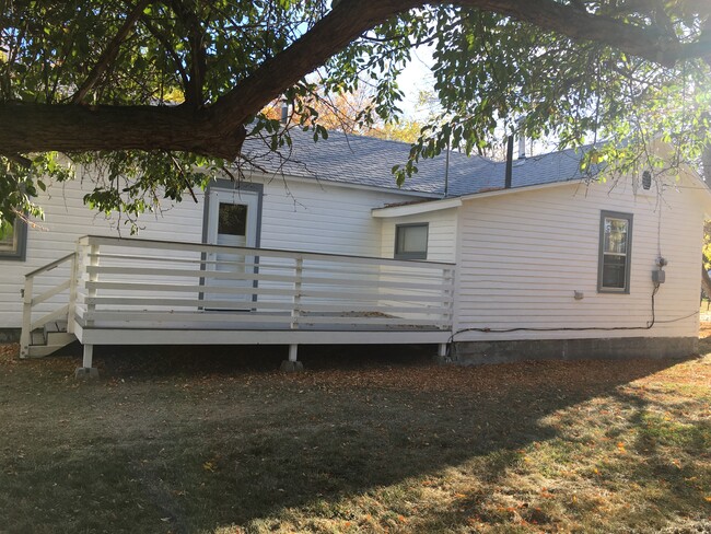 Deck at back (North side) of House - 709 9th Ave SW