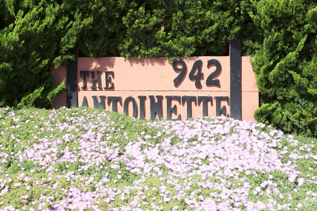 Signage - The Antoinette Apartments