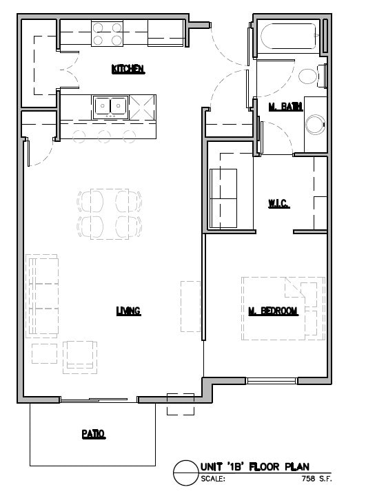 Floorplan - 1205 Main Ave