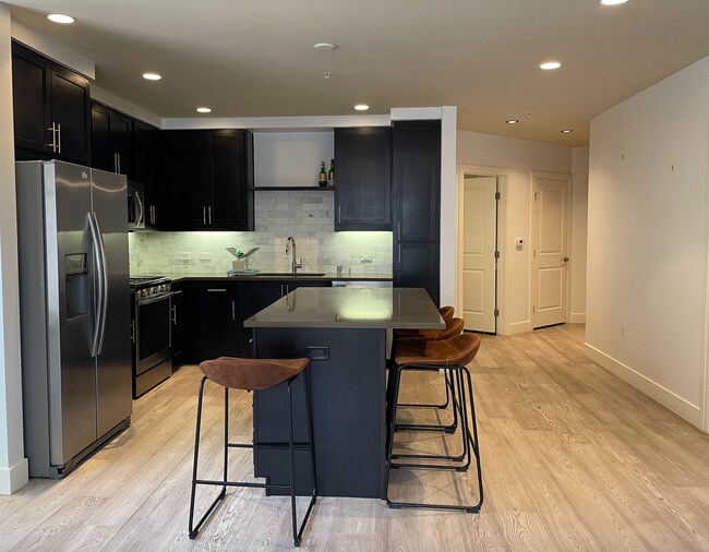Living room & kitchen - 3401 Arapahoe Ave