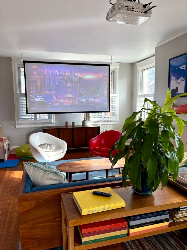 Retractable Projector - 3532 Park Pl NW