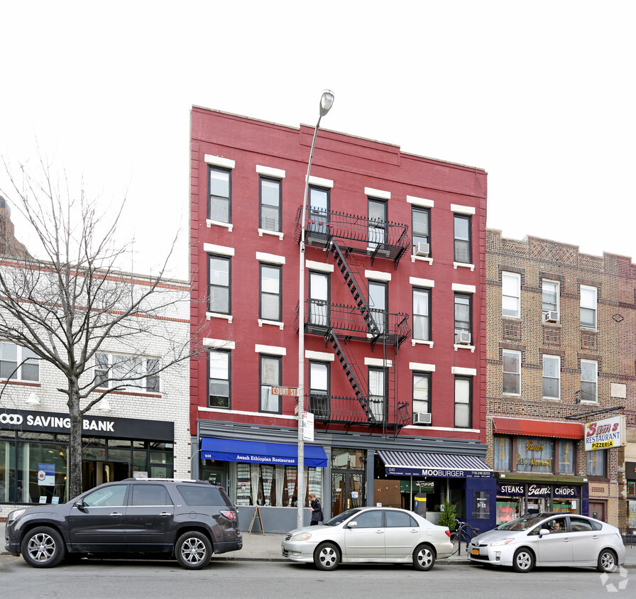 Exterior Building View: 240-242 Court St - Brooklyn - 240-242 Court St