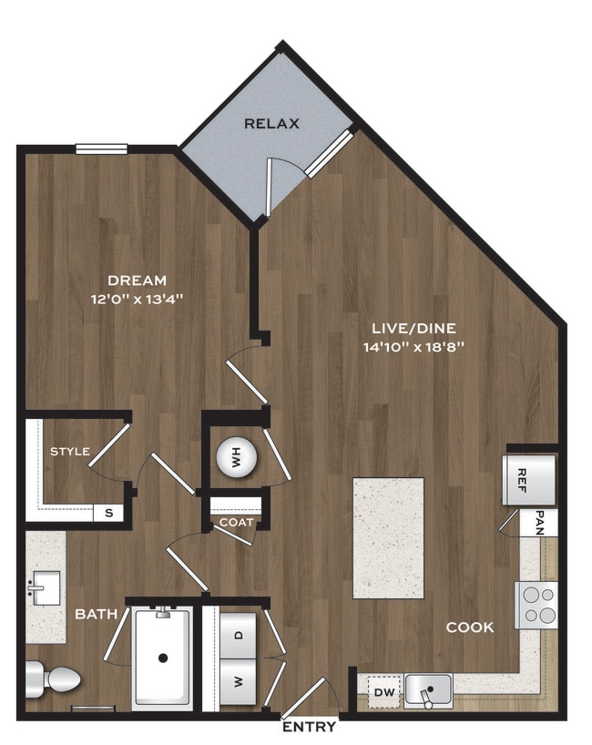 A1 floor plan Encore Sona - Encore Sona