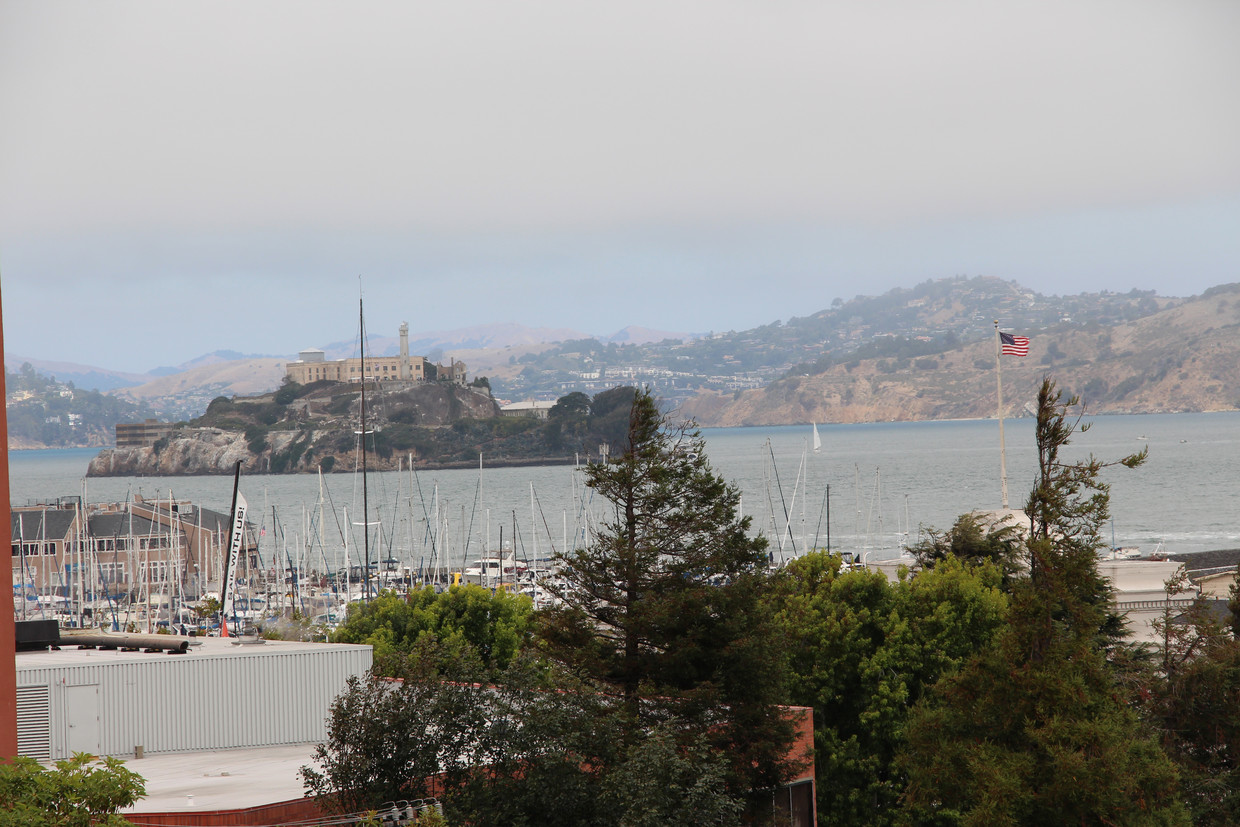 View from roof deck - 152 Lombard St