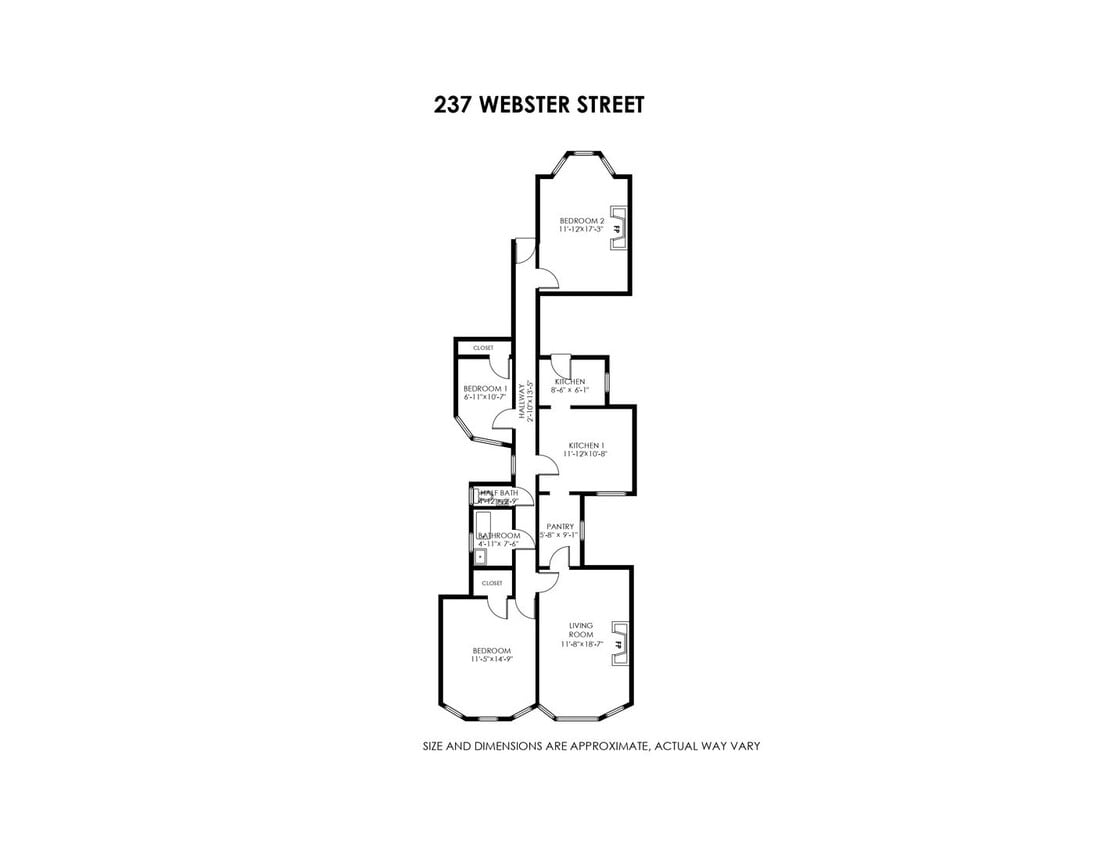Primary Photo - Webster St. Apts. (235-239 1/2)