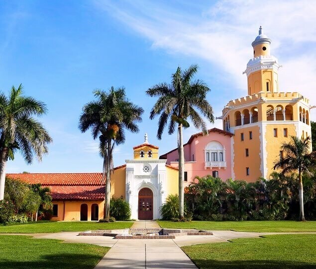 The Stetson University College of Law is in a historic 1920s resort hotel
