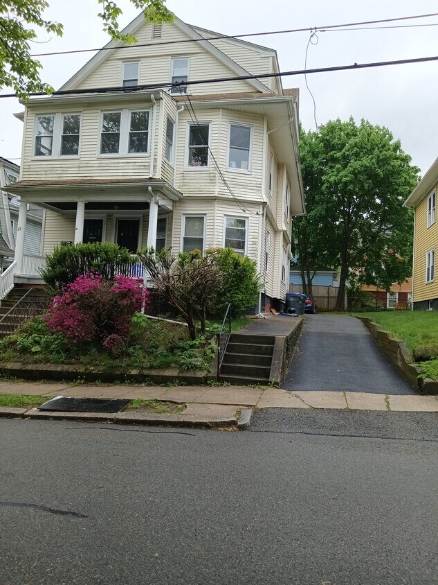 Front view and driveway - 23 Ogden St