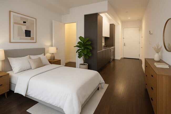 Área de estar del estudio - 15 W 96th St