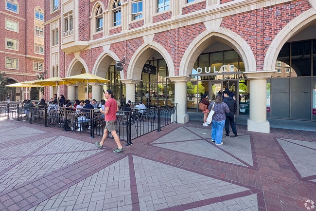 There are a ton of eateries in USC Village.