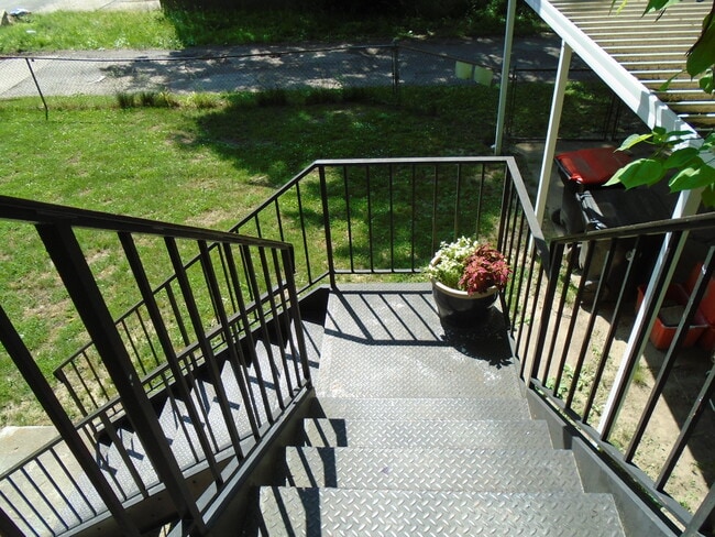 Private back steps - 100 N. 33rd St., Apt 3