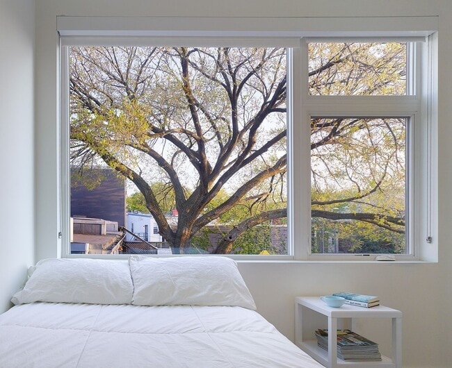 Interior Photo - Bedroom + Private Bathroom // Sunny, Shaw ...