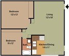 Foto principal - 910 SqFt 2 Bedroom Apartment