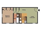 1BR/1BA The Sequoia