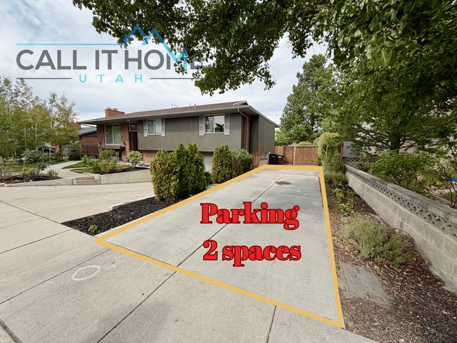 Off street Parking 2 spaces - 465 E 6770 S