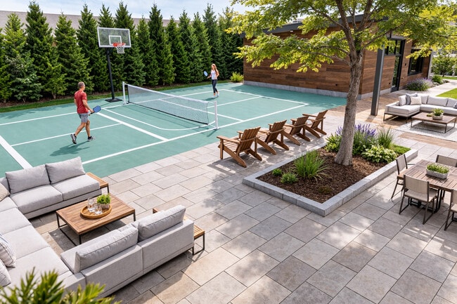Pickleball / Basketball courts - Sante Apartments