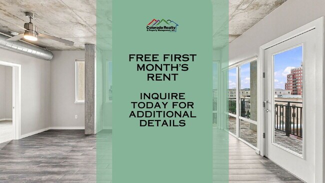 Foto del edificio - $2,820.95- 2 bed, 1 bath Condo in the heart of Denver with In Unit Laundry!