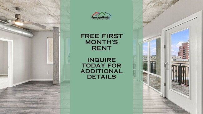 Photo - $2,820.95- 2 bed, 1 bath Condo in the heart of Denver with In Unit Laundry!