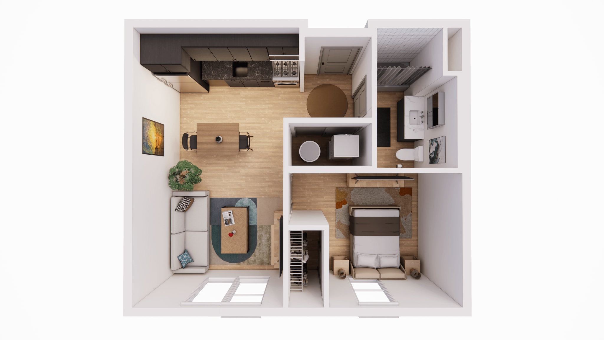 The Park – 1 Bed 1 Bath K