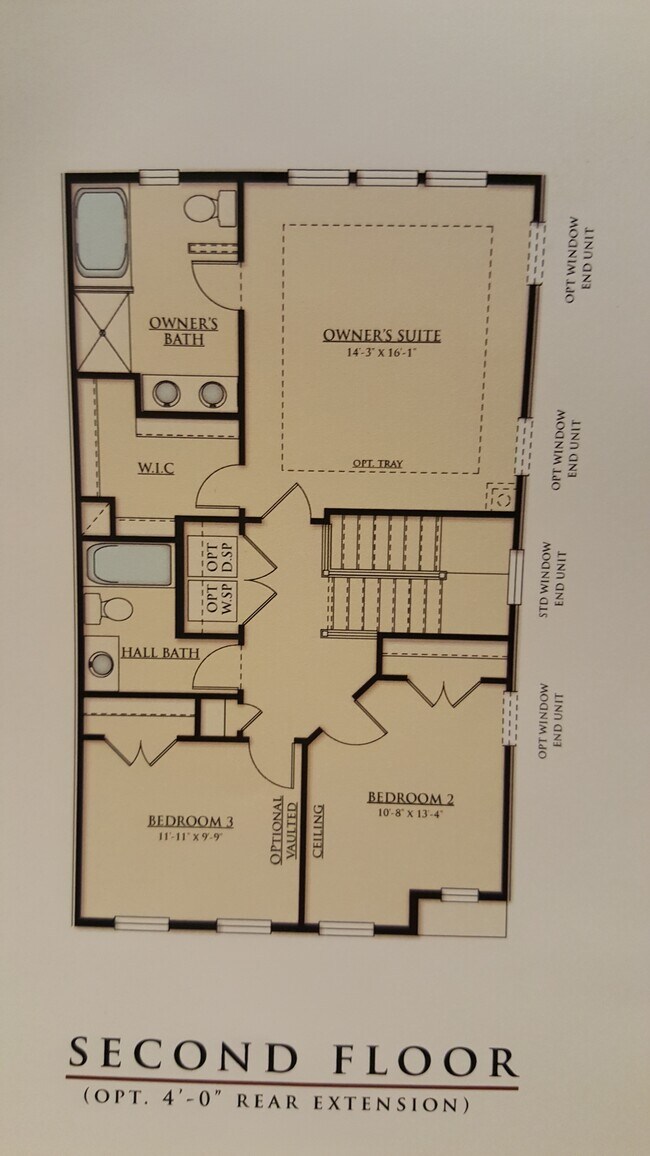 2nd Floor Plan - 3531 Sun Trail