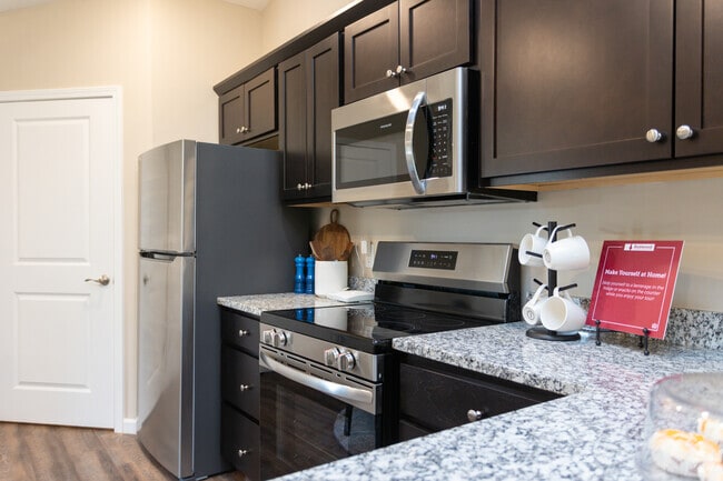 Forestwood - 2BR,2BA - 1,287SF - Kitchen - Redwood Hickory