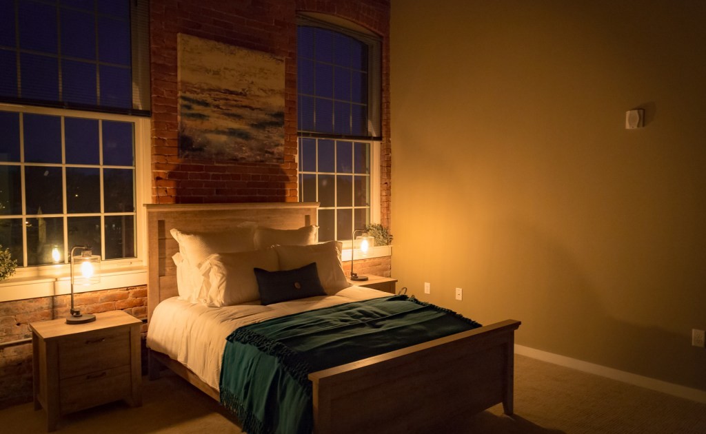 Bedroom - The Lofts at Pontiac Mills