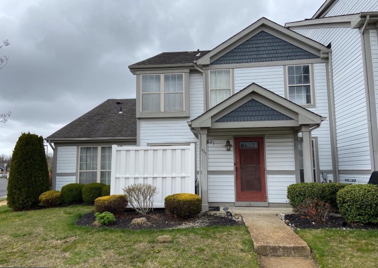 Front of Unit (Both Floors and left side cutout for additional Master Suite) - 321 Steeplechase Ct