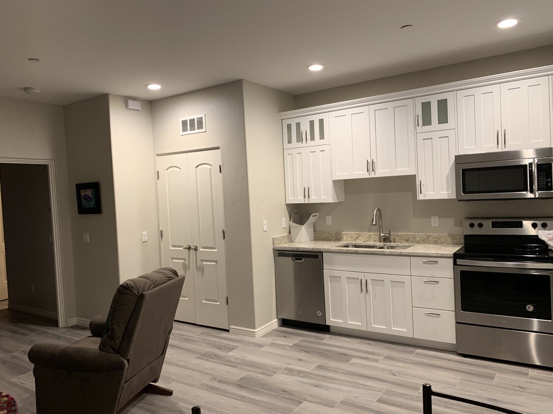 50" smart TV in living room - 2950 N Kiowa Blvd