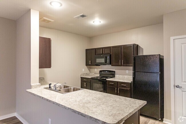 1HAB, 1BA - 734 ft² - Kearney Ridge - Affordable Housing