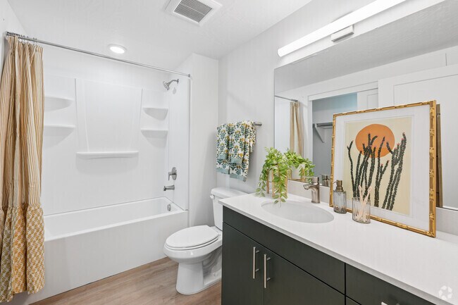 2 habitaciones, 2 baños - 861 pies cuadrados - Baño principal - Millcreek Residences