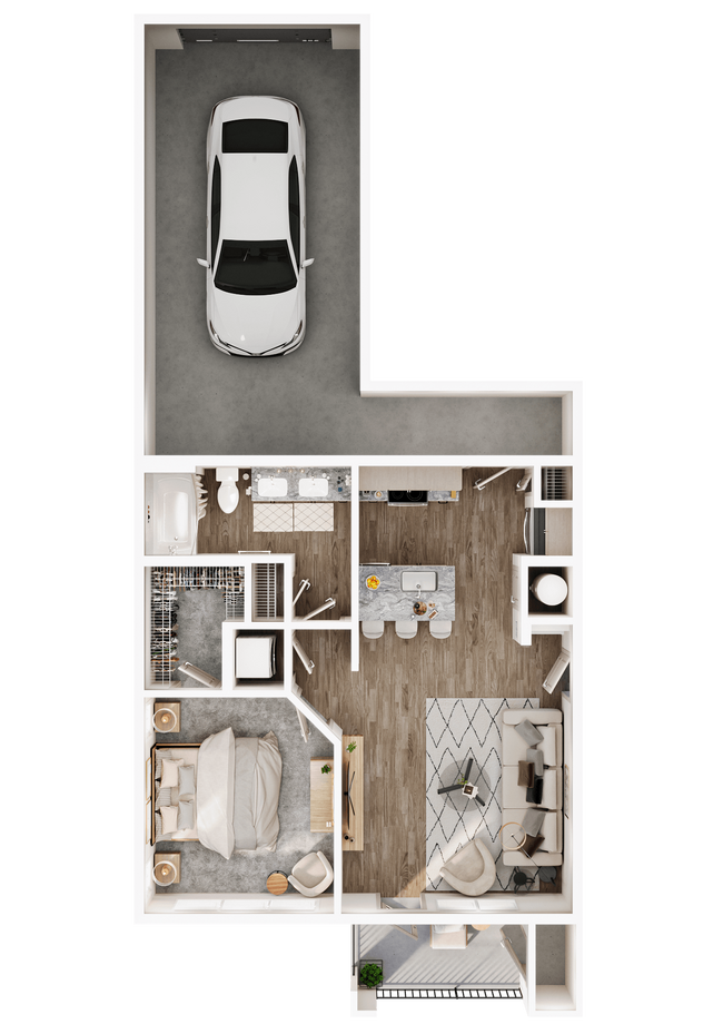Plano de planta - Argento at Three86