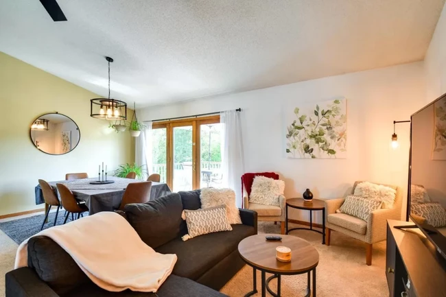 Living Room Into Dining Room - 1150 Jensen St