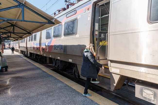 Ridley Park Septa Station is the way folks get to Wilmington and Philadelphia.