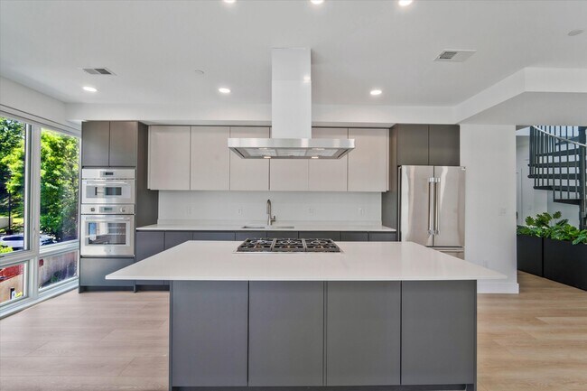 Cocina de concepto abierto - Le Glebe