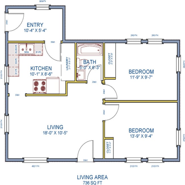 Building Photo - Recently remodeled 2 bedroom home