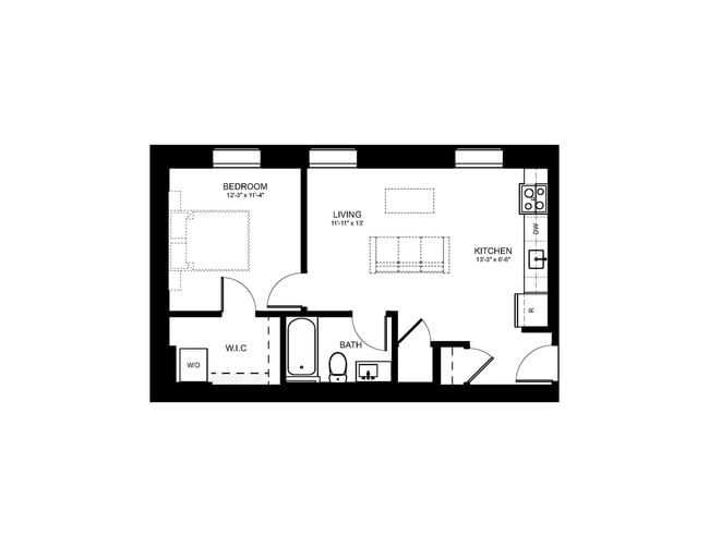 Explore this thoughtfully designed urban suite, perfect for stylish city living. - The Loop at Midtown