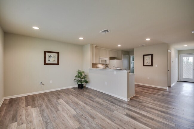 Living Room open to kitchen - 300 Stubblefield Ln